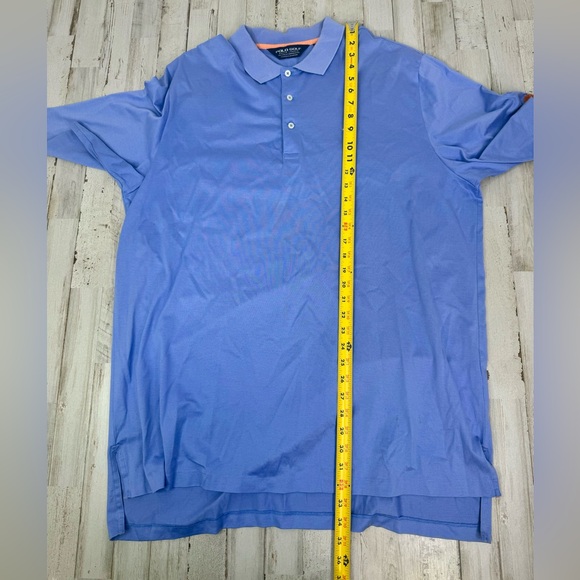 Polo Ralph Lauren Men's XL Blue Pima Polo Shirt Pima Cotton - Picture 5 of 10
